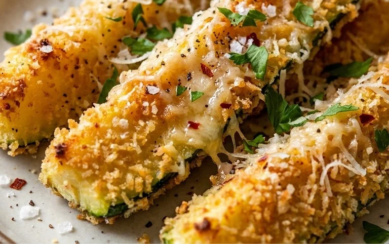 Baked Parmesan Zucchini Fries