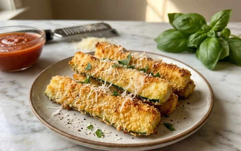 Baked Parmesan Zucchini Fries