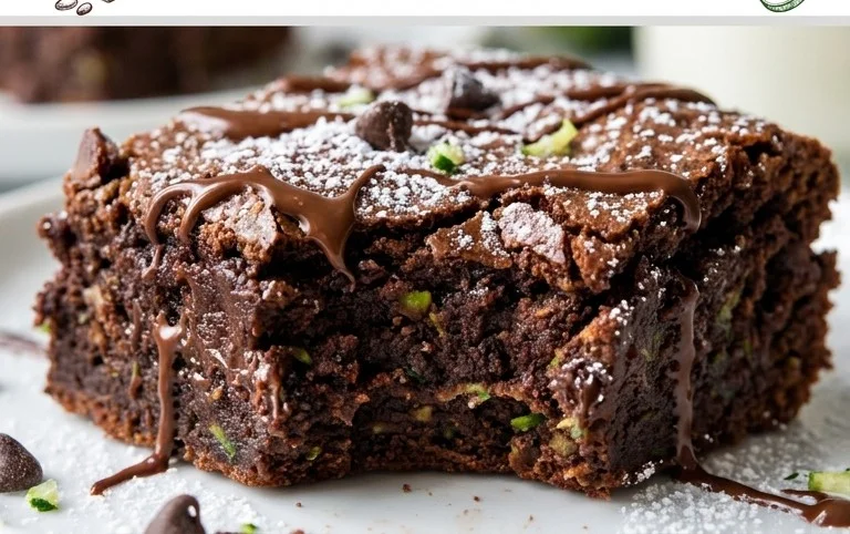 Secretly Healthy Zucchini Brownies