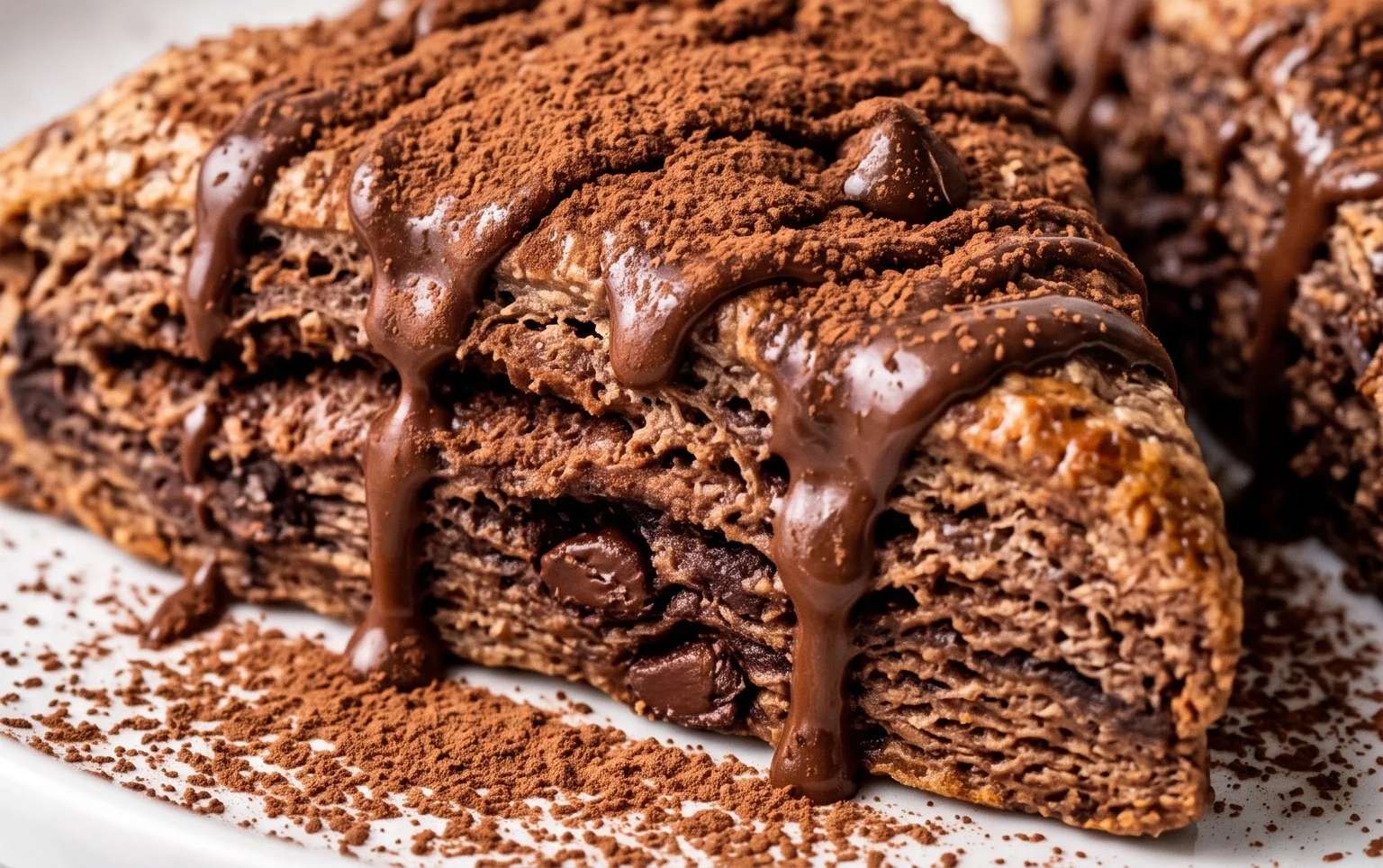 Triple Chocolate Scones