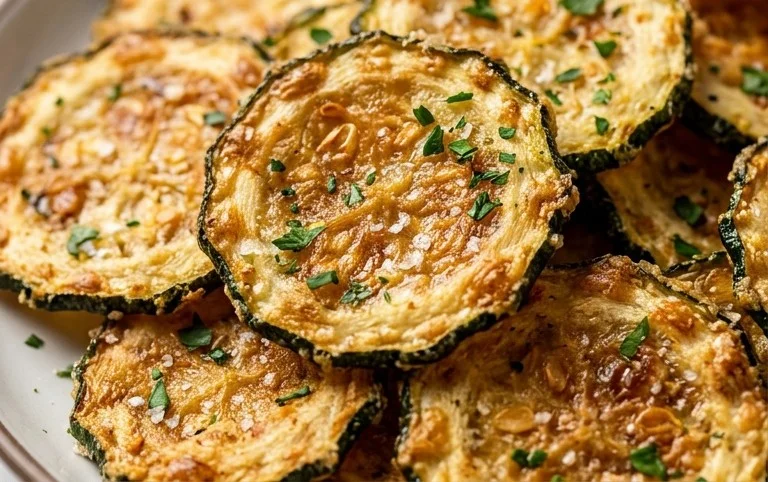 Crispy Baked Zucchini Chips